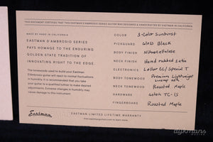 Eastman D'Ambrosio SC '54 Kingtone 3-Color Sunburst VORBESTELLUNG