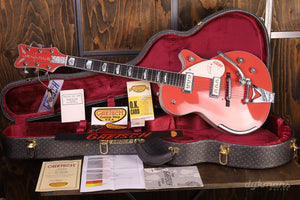 Gretsch Custom Shop 1955 White Penguin Tahiti Coral von Baumeister Gonzalo Madrigal