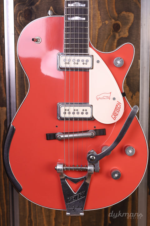 Gretsch Custom Shop 1955 White Penguin Tahiti Coral von Baumeister Gonzalo Madrigal