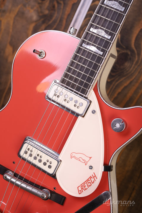 Gretsch Custom Shop 1955 White Penguin Tahiti Coral von Baumeister Gonzalo Madrigal