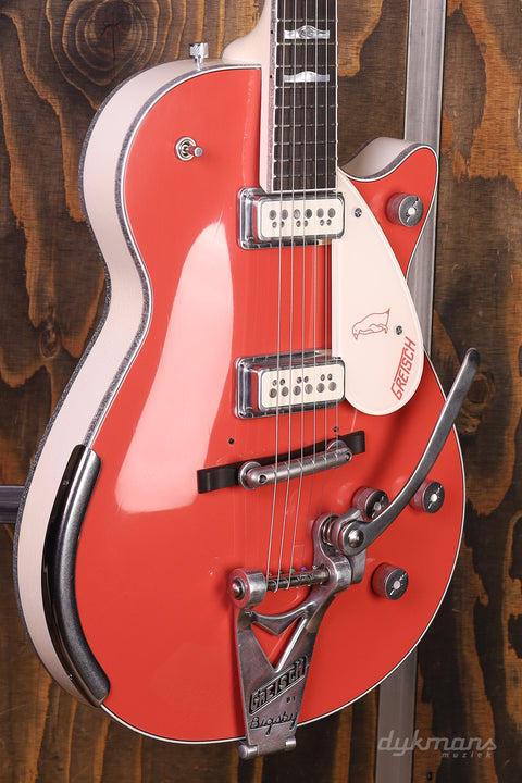 Gretsch Custom Shop 1955 White Penguin Tahiti Coral von Baumeister Gonzalo Madrigal