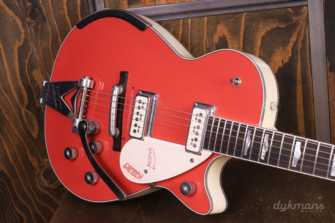 Gretsch Custom Shop 1955 White Penguin Tahiti Coral von Baumeister Gonzalo Madrigal