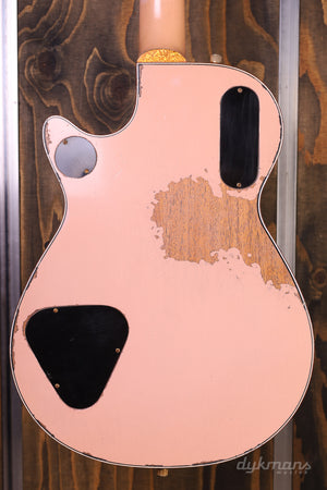 Gretsch Custom Shop 1959 White Penguin Faded Shell Pink Super Heavy Relic von Baumeister Chad Henrichsen