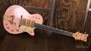Gretsch Custom Shop 1959 White Penguin Faded Shell Pink Super Heavy Relic von Baumeister Chad Henrichsen