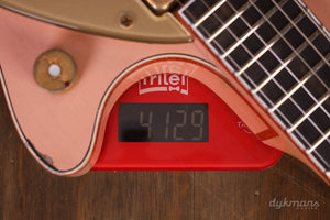 Gretsch Custom Shop 1959 White Penguin Faded Shell Pink Super Heavy Relic von Baumeister Chad Henrichsen
