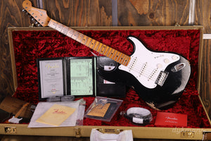 Fender Custom Shop Limited Fat '54 Strat Relic Aged Black VORBESTELLUNG