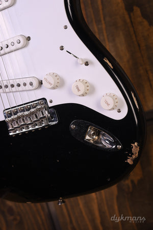 Fender Custom Shop Limited Fat '54 Strat Relic Aged Black VORBESTELLUNG