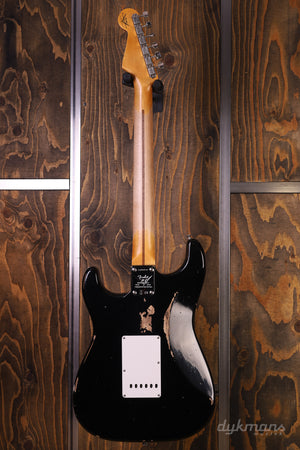 Fender Custom Shop Limited Fat '54 Strat Relic Aged Black VORBESTELLUNG