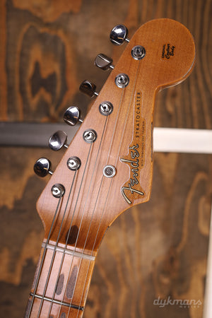 Fender Custom Shop Limited Fat '54 Strat Relic Aged Black VORBESTELLUNG