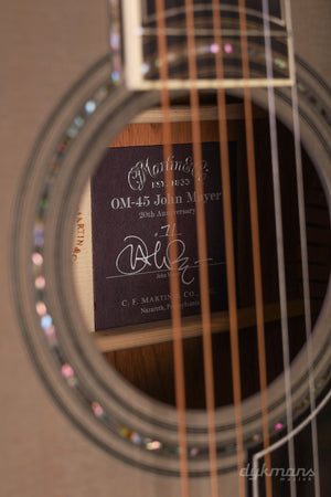 Martin OM-45 John Mayer 20. Jahrestag