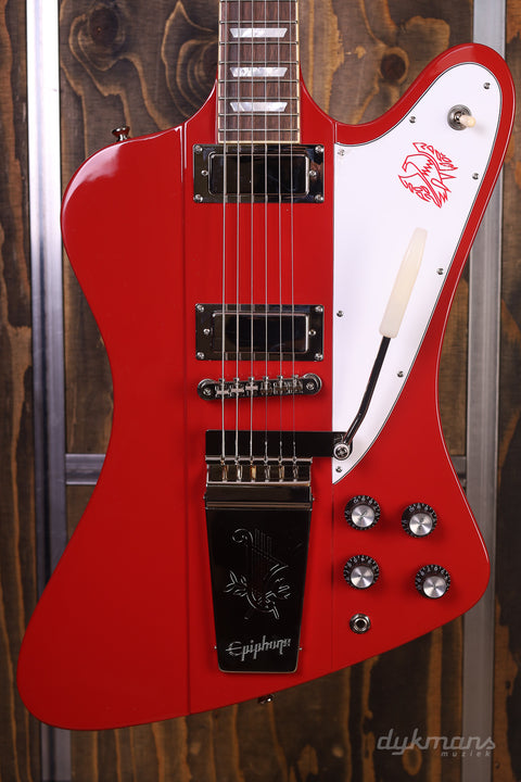 Epiphone 1963 Firebird V Maestro Vibrola Ember Red