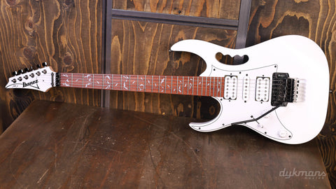 Ibanez JEMJR  Steve Vai Jem Jr. White Lefty PRE-OWNED!