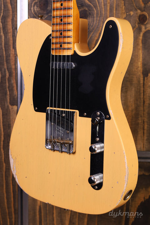 Fender Custom Shop Limited Edition ’53 Telecaster Relic Aged Nocaster Blonde