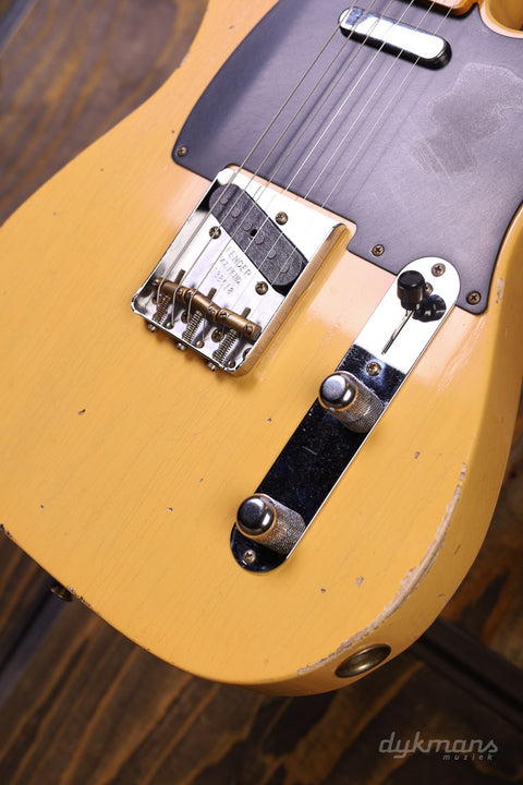 Fender Custom Shop Limited Edition ’53 Telecaster Relic Aged Nocaster Blonde