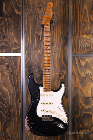 Fender Custom Shop Limited Edition Mischief Maker – Heavy Relic – Aged Black Over Pink Paisley
