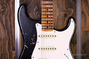 Fender Custom Shop Limited Edition Mischief Maker – Heavy Relic – Aged Black Over Pink Paisley