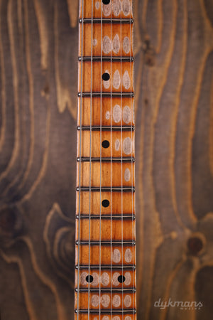 Fender Custom Shop Limited Edition Mischief Maker – Heavy Relic – Aged Black Over Pink Paisley