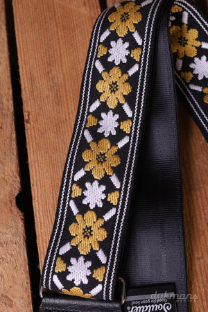 Souldier Gitarrengurt Tulip Türkis Gold