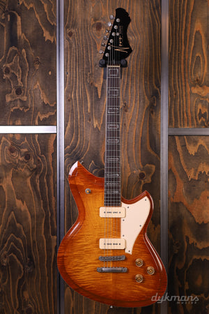 Novo Serus P2 Carve Top Flamed Maple Faded Tea Burst VORBESTELLUNG