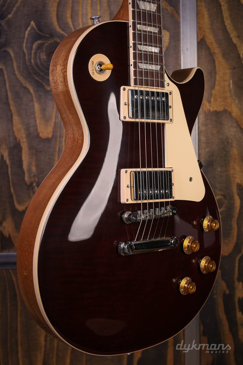 Gibson Les Paul Standard 50s Figured Top Translucent Custom Color Series Oxblood