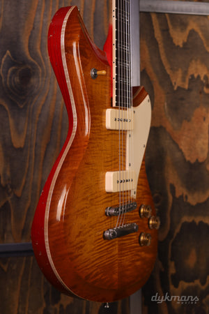 Novo Serus P2 Carve Top Flamed Maple Faded Tea Burst VORBESTELLUNG