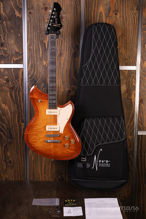 Novo Serus P2 Carve Top Flamed Maple Faded Tea Burst VORBESTELLUNG