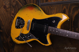 Novo Serus J Finish Over Finish Vandalism over '64 3-Tone Burst