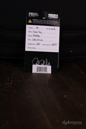 PRS Silver Sky Satin Faded Black T-Shirt