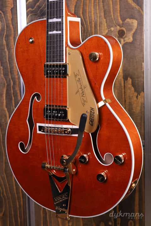 Gretsch G6120TG-DS Players Edition Nashville DS EB Roundup Orange VORBESTELLUNG