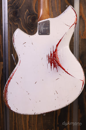 Novo Serus J Olympic White über Candy Apple Red