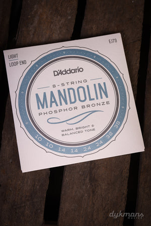 D'addario Mandoline Phosphor Bronze Light Gauge