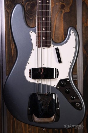 Fender Custom Shop '64 Jazz Bass Journeyman Relic Charcoal Frost Metallic GEBRAUCHT!