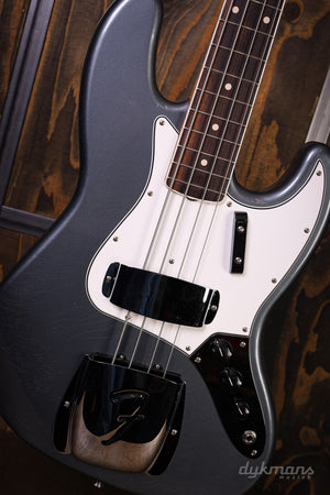 Fender Custom Shop '64 Jazz Bass Journeyman Relic Charcoal Frost Metallic GEBRAUCHT!