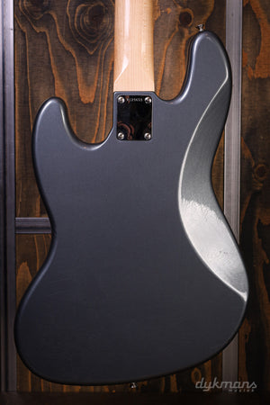 Fender Custom Shop '64 Jazz Bass Journeyman Relic Charcoal Frost Metallic GEBRAUCHT!