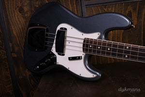 Fender Custom Shop '64 Jazz Bass Journeyman Relic Charcoal Frost Metallic GEBRAUCHT!
