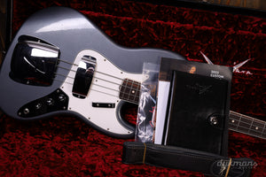 Fender Custom Shop '64 Jazz Bass Journeyman Relic Charcoal Frost Metallic GEBRAUCHT!