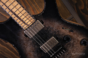 Mayones Regius 6 Galaxy Eye Schwarz glänzend