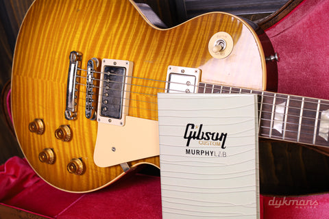 Gibson Les Paul 1959 Standard Green Lemon Fade Murphy Lab Light Aged VORBESTELLUNG