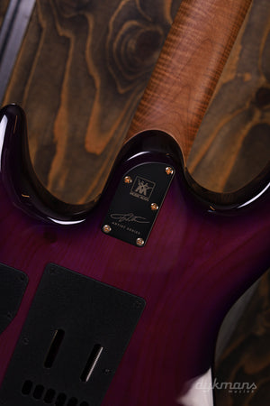 Music Man Jason Richardson Cutlass Majora Purple GEBRAUCHT!