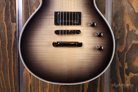 ESP E-II Eclipse Black Natural Burst, volle Dicke