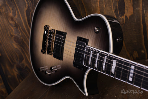 ESP E-II Eclipse Black Natural Burst, volle Dicke