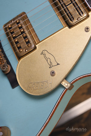 Gretsch Custom Shop 1959 White Penguin Faded Daphne Blue Heavy Relic VORBESTELLUNG