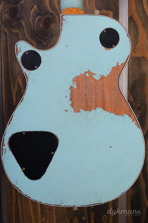 Gretsch Custom Shop 1959 White Penguin Faded Daphne Blue Heavy Relic VORBESTELLUNG