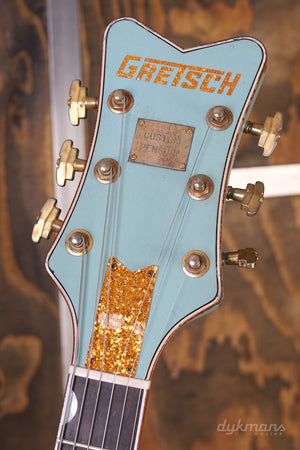 Gretsch Custom Shop 1959 White Penguin Faded Daphne Blue Heavy Relic VORBESTELLUNG