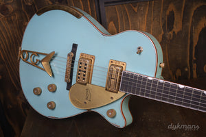 Gretsch Custom Shop 1959 White Penguin Faded Daphne Blue Heavy Relic VORBESTELLUNG