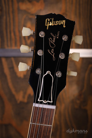 Gibson Custom 1957 Les Paul Standard All Ebony Murphy Lab Light Aged