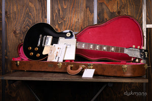 Gibson Custom 1957 Les Paul Standard All Ebony Murphy Lab Light Aged