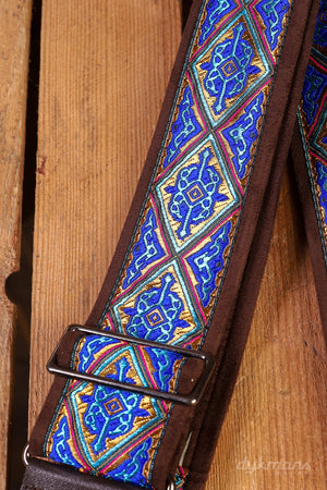 RightOn Gitarrengurt Hafa Blue Standard Plus