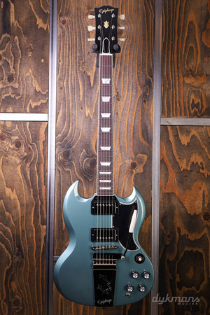 Epiphone 1964 SG Standard Reissue with Maestro Vibrola Pelham Blue
