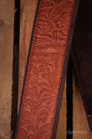 RightOn Gitarrengurt Sandokan Hellbraun Mojo